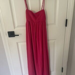 Pink Abercrombie Maxi dress